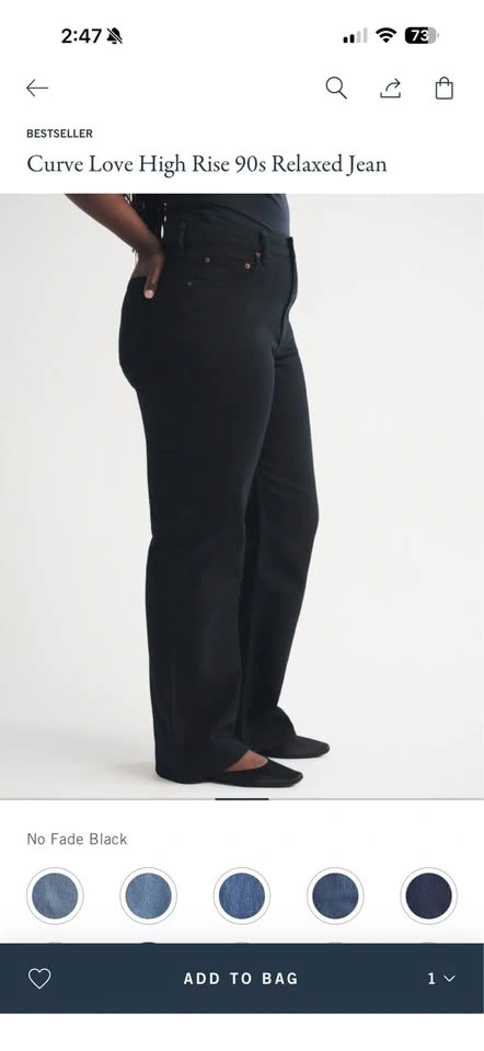 Abercrombie Curve Love Jeans - photo 3