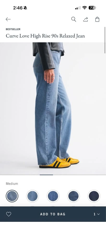 Abercrombie Curve Love Jeans - photo 3