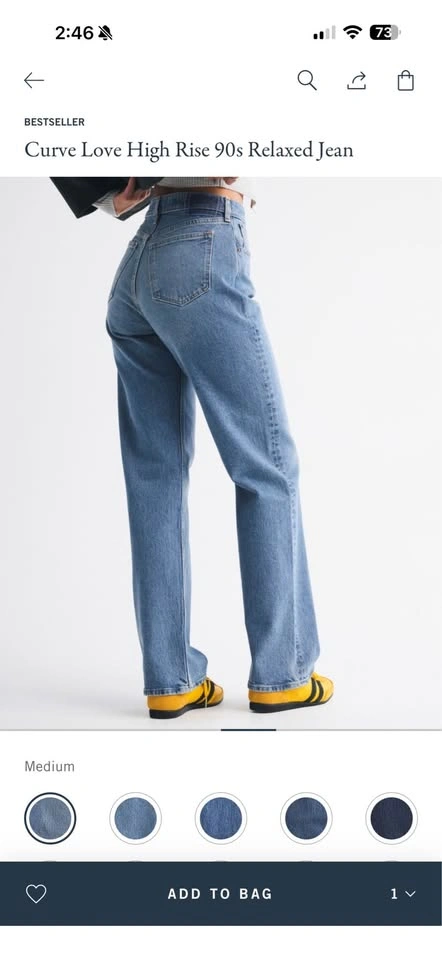 Abercrombie Curve Love Jeans - photo 4