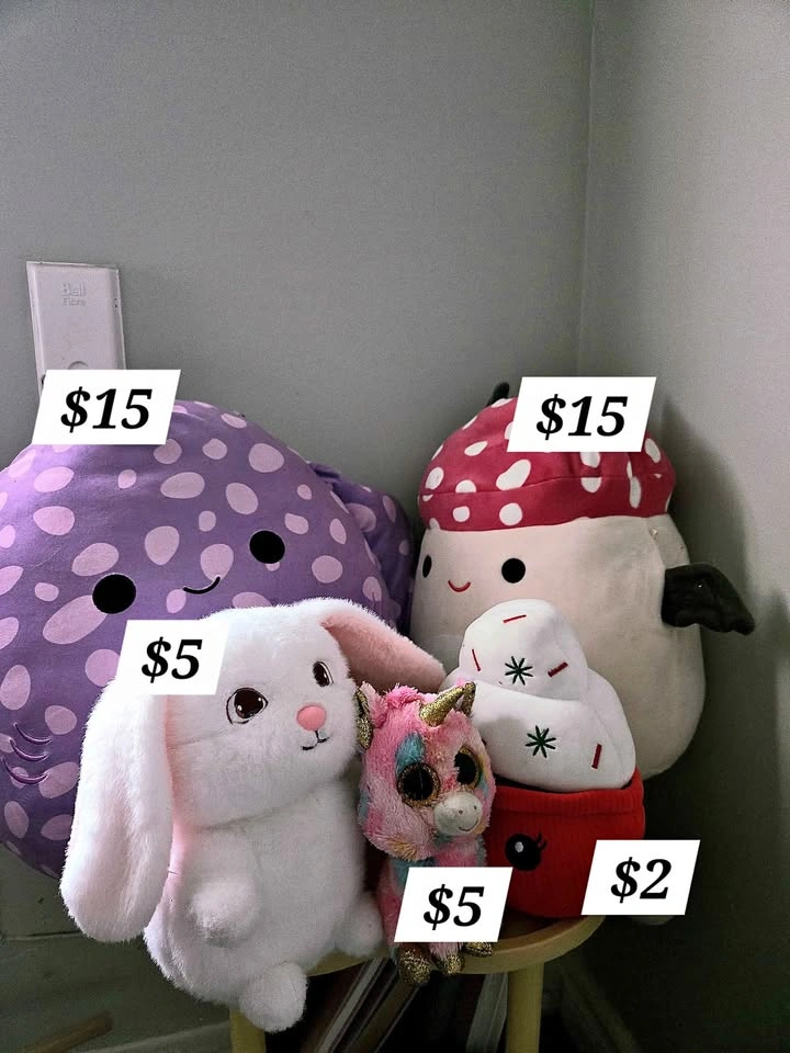 Assorted Plushies Bundle