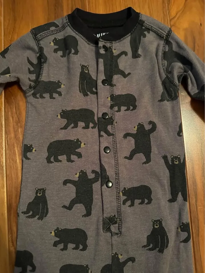 Little Blue House Onesie Pajamas image indicator(2)