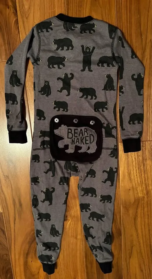 Little Blue House Onesie Pajamas image indicator(4)