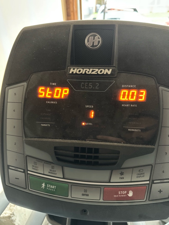 Horizon elliptical - photo 2