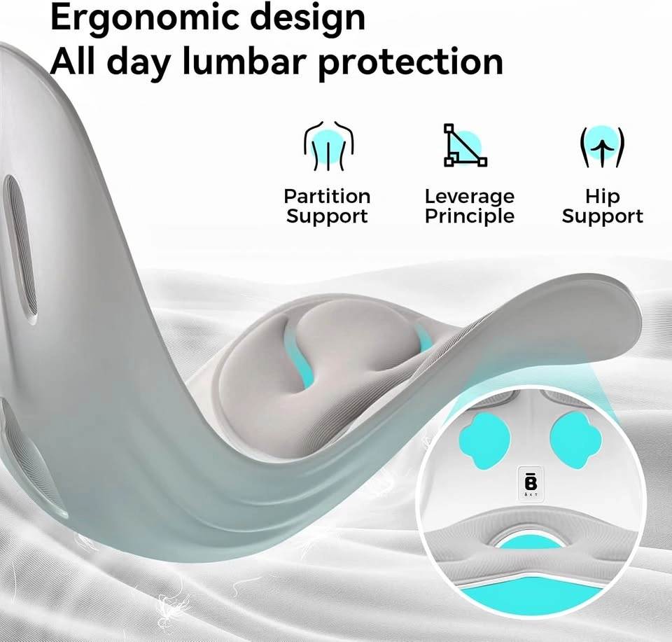 Save Your Back! New BKT Ergonomic Seat Cushion w/ Lumbar Support