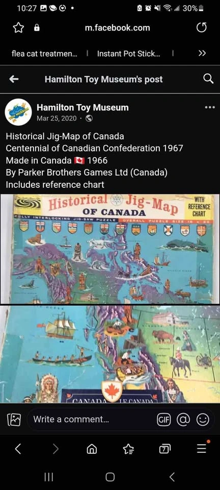 Collectors Vintage Canada Map Puzzle - photo 4