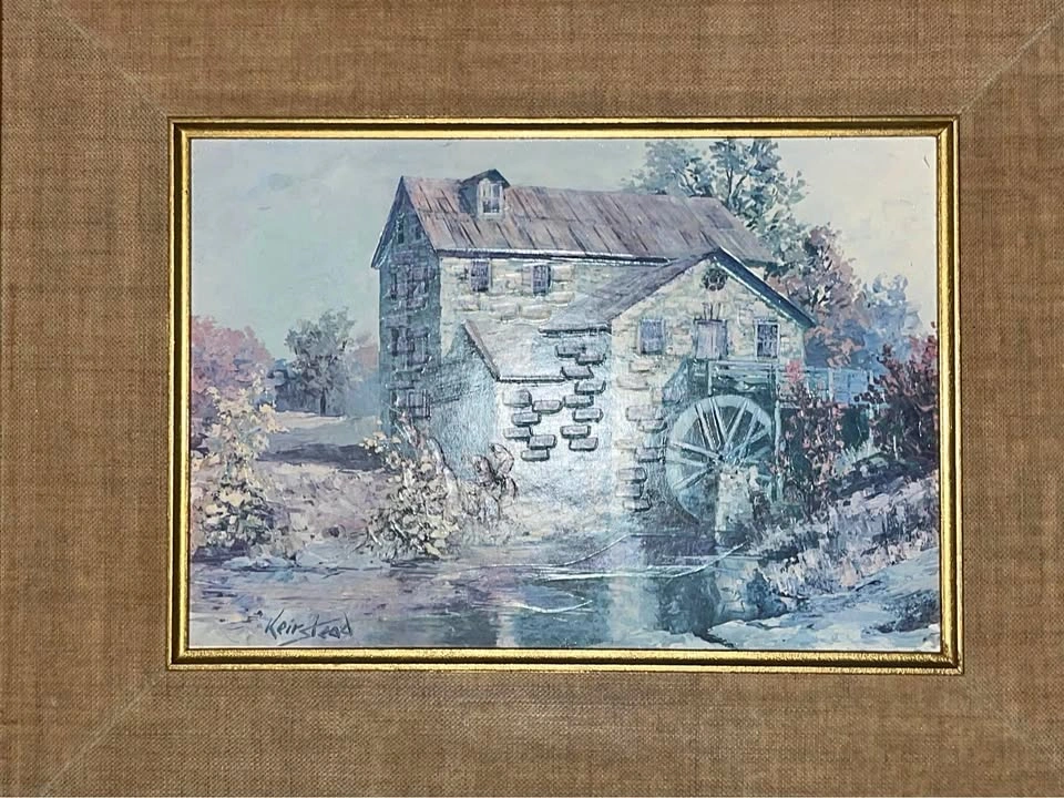 Brenda's Mill Watercolor Painting by Keirstead