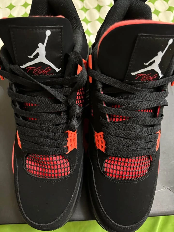 Jordan 4 Red Thunders - photo 2