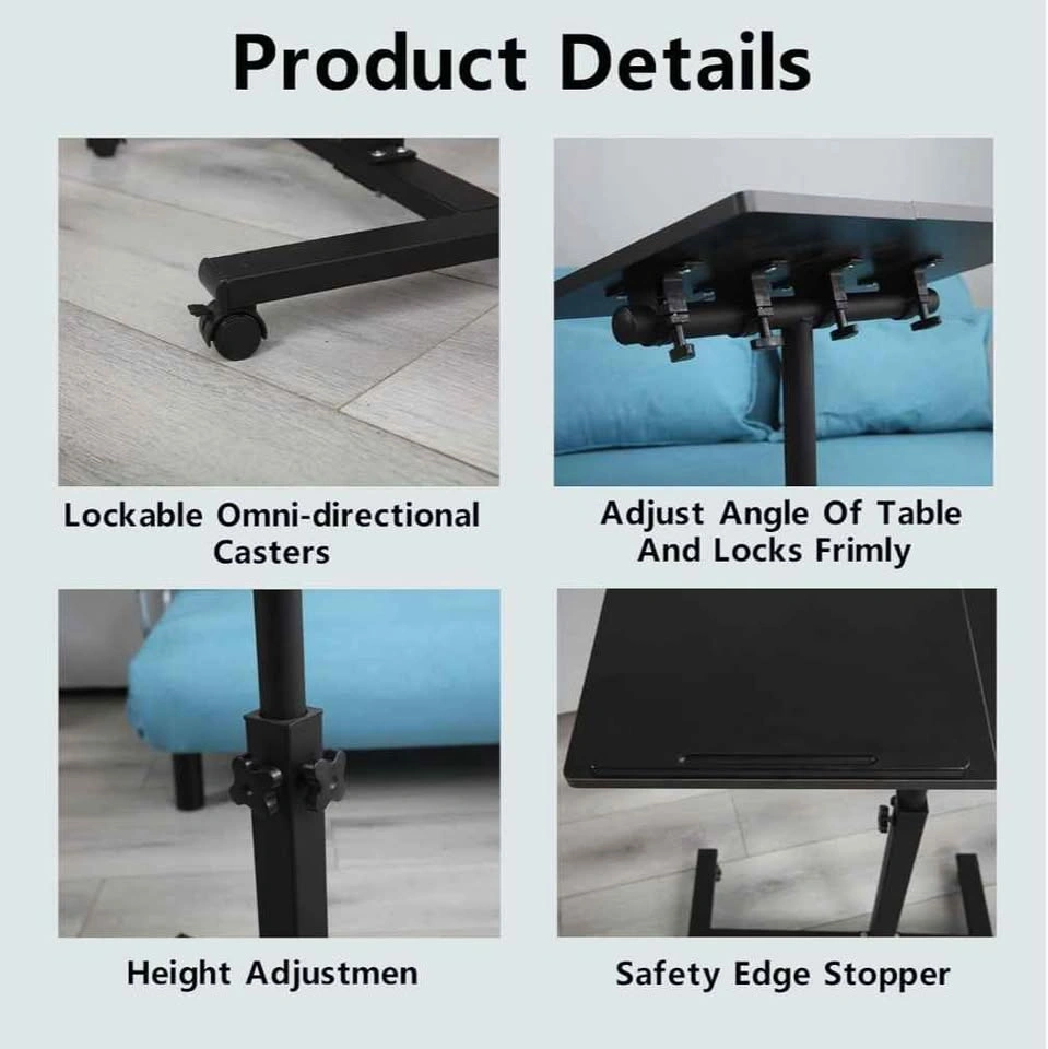 Portable Tilting Mobile Laptop Computer Desk - photo 4