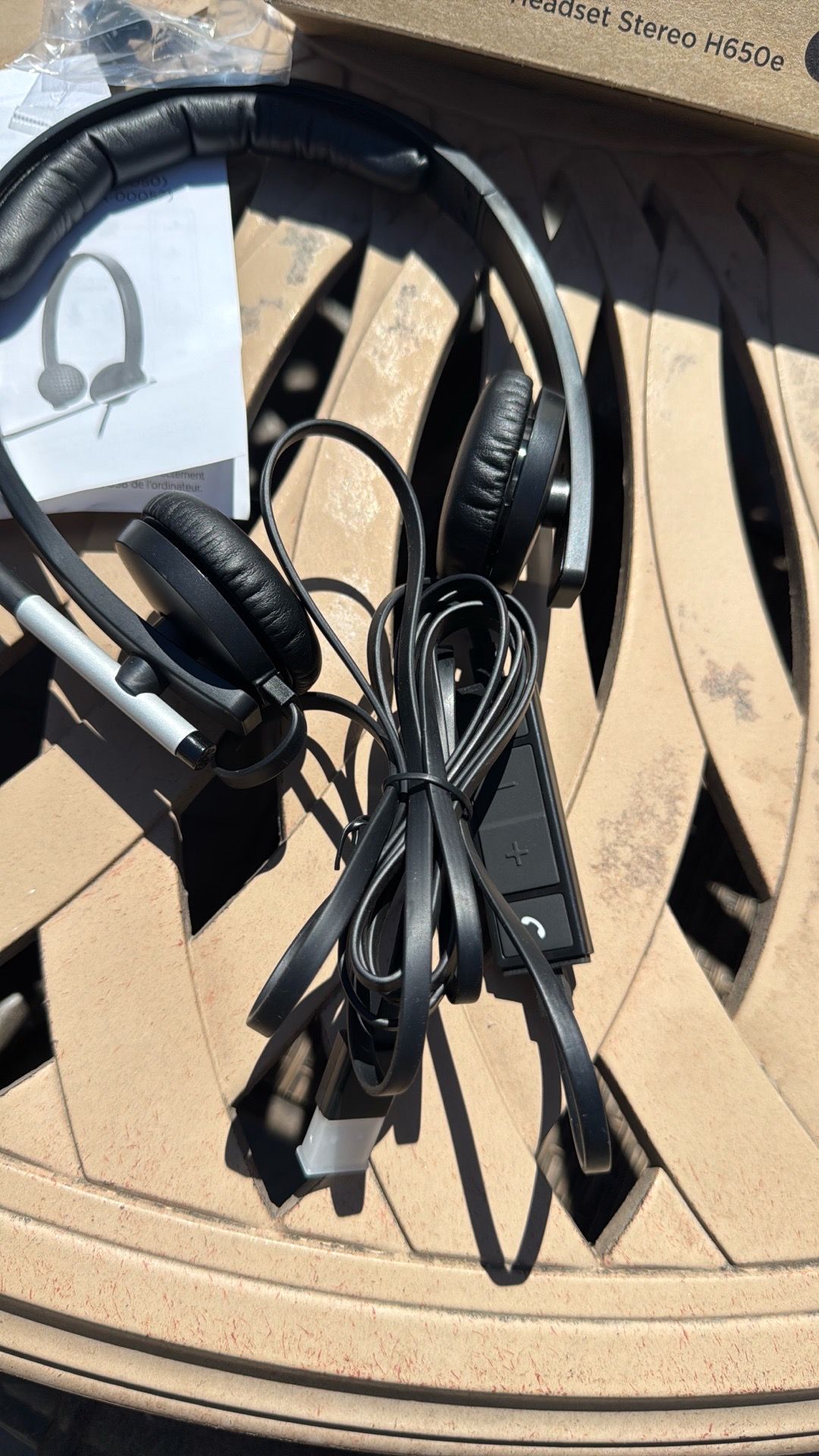Logitech H650E USB Headset Stereo NEW - photo 4