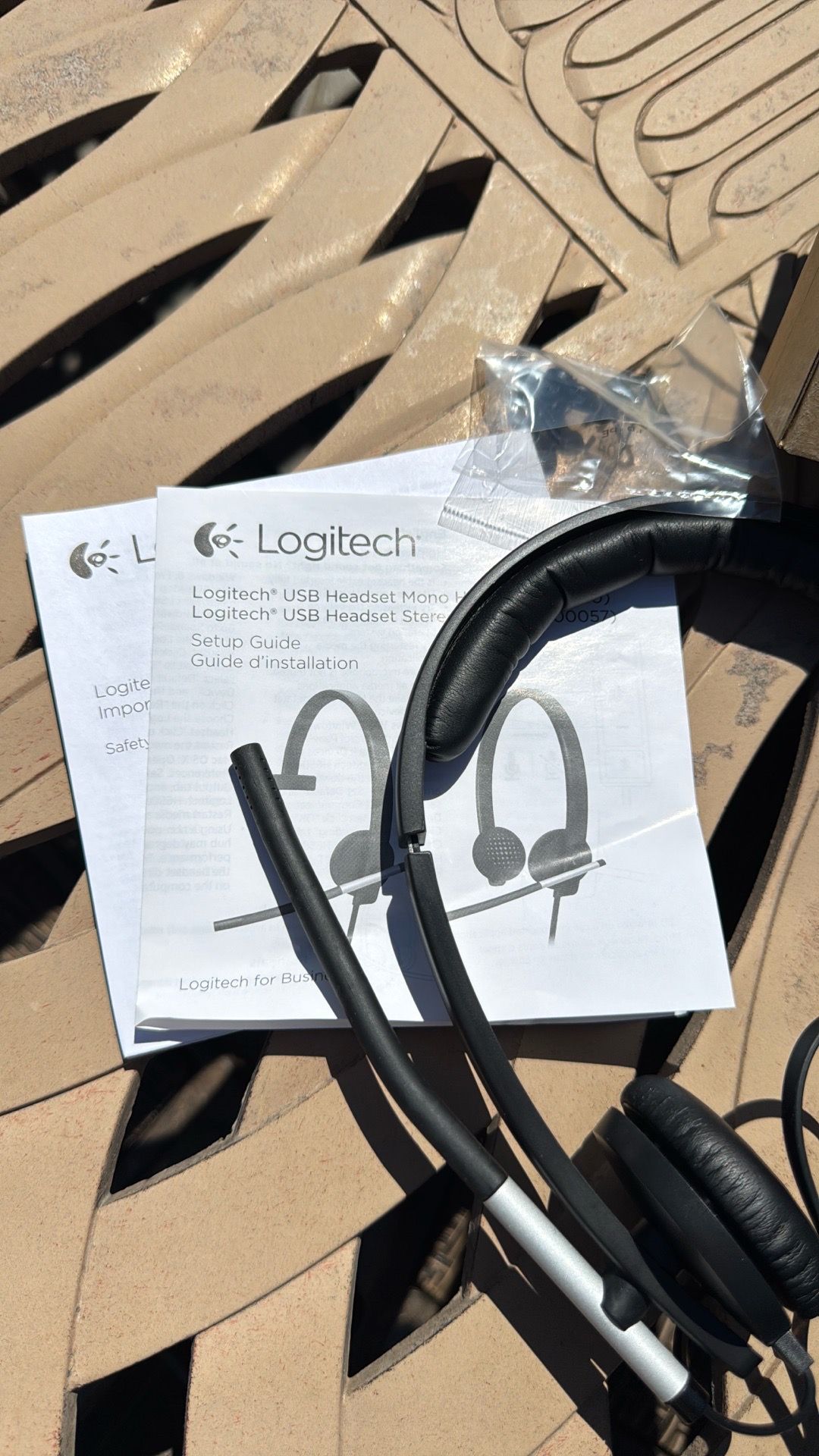 Logitech H650E USB Headset Stereo NEW - photo 5
