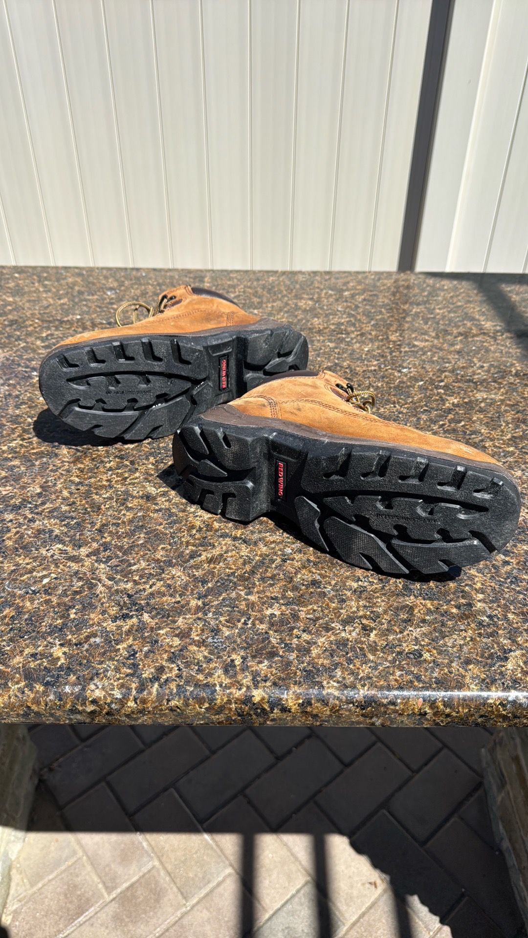 Ladies Red Wing Steel Tip Light Weight Shoe Boots 7.5 - photo 3