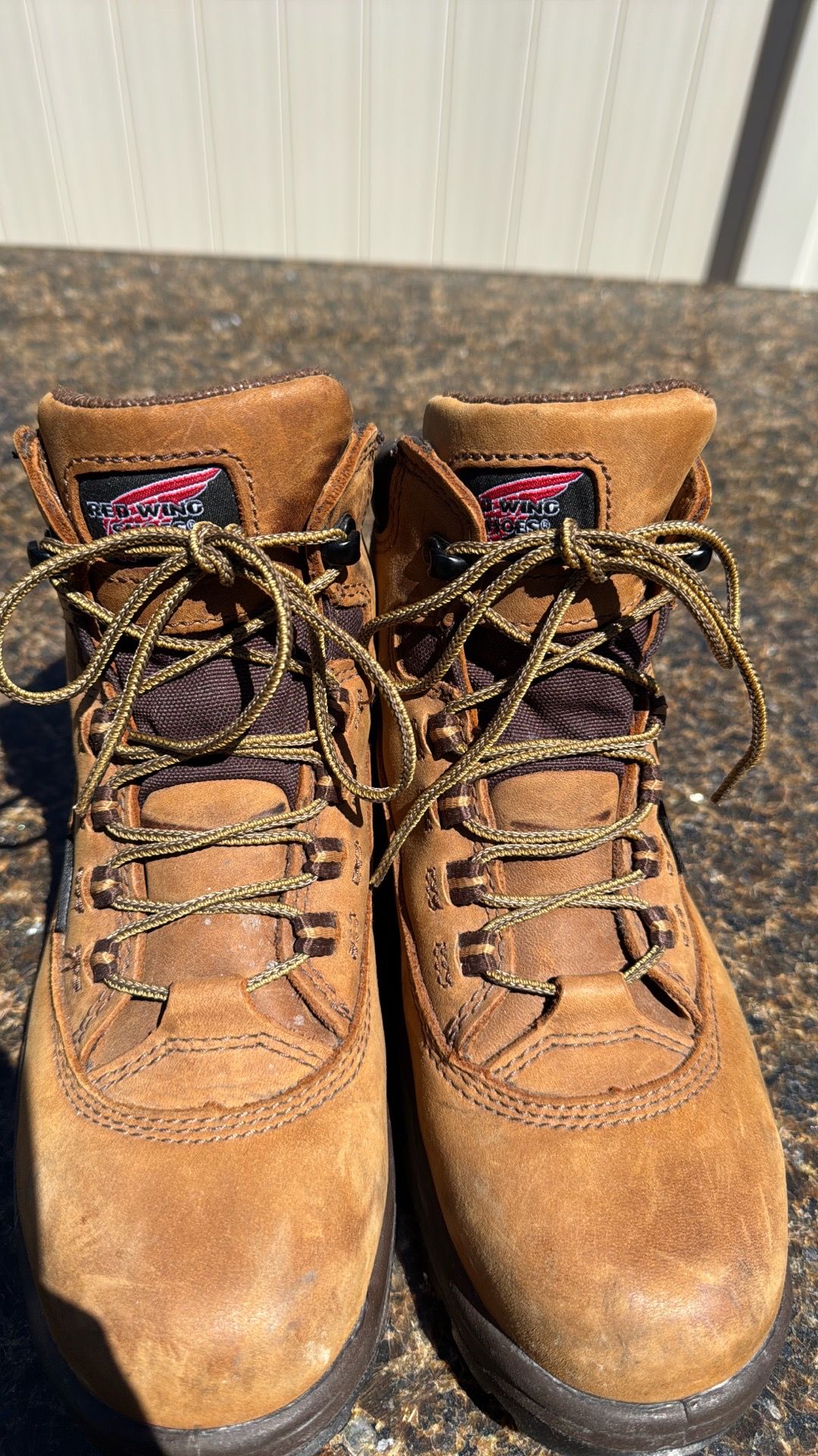 Ladies Red Wing Steel Tip Light Weight Shoe Boots 7.5 - photo 5