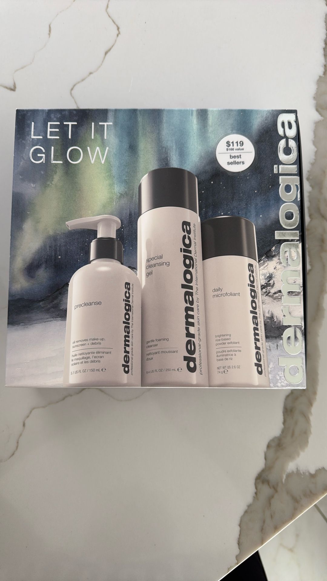Unopened Dermalogica Facial Let It Glow Set NEW - photo 2