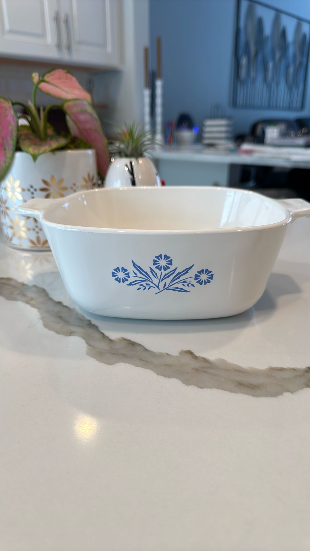 Vintage Corning Ware 1 1/2 Quart Baking Dish - Blue Cornflower