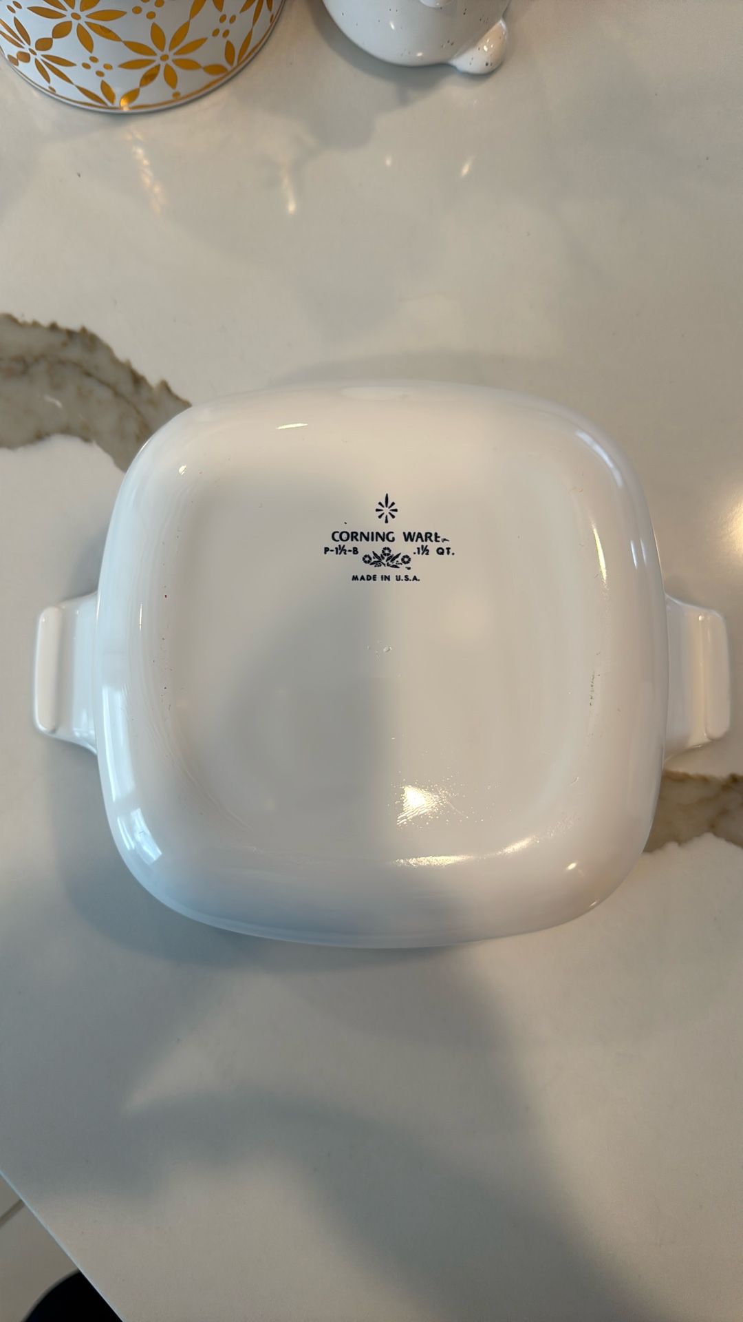 Vintage Corning Ware 1 1/2 Quart Baking Dish - Blue Cornflower - photo 4