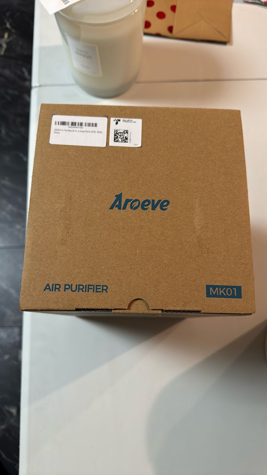 Aroeve Air Purifier with 12hr Timer & 2 Filters - NEW - photo 4