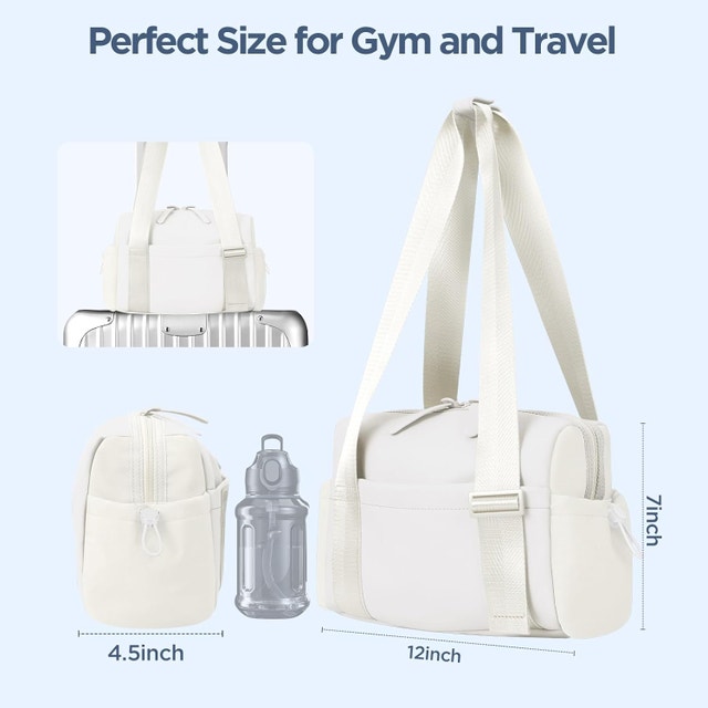 NEW Mini CREAM Gym Bag for Women - photo 5