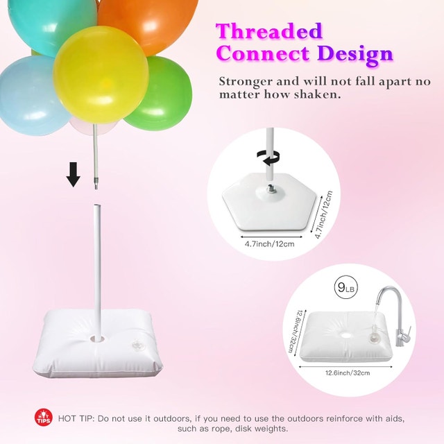 NEW 21ft Balloon Arch Stand Kit - photo 4