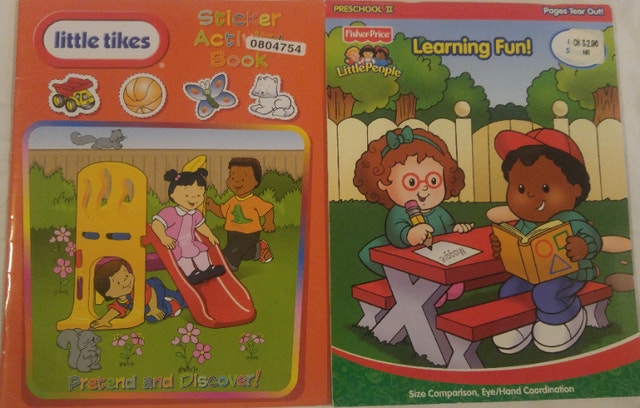 3 Sets of 2 Sticker Books - Little Tikes/People, Nemo/Surf - photo 2