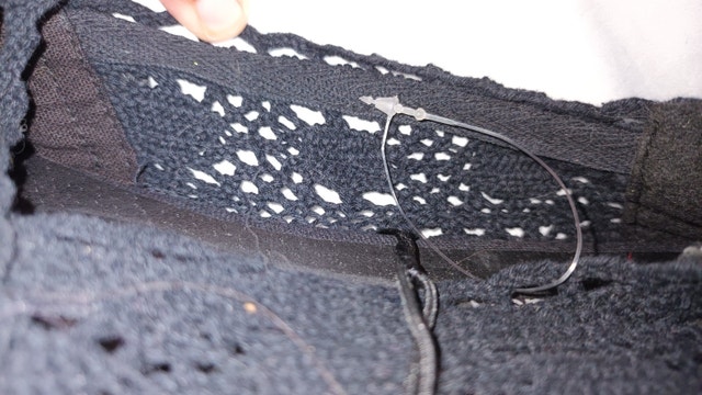 Women's BlueCrush Black Morocco Crochet Slip On Flats - Size 9 - photo 5