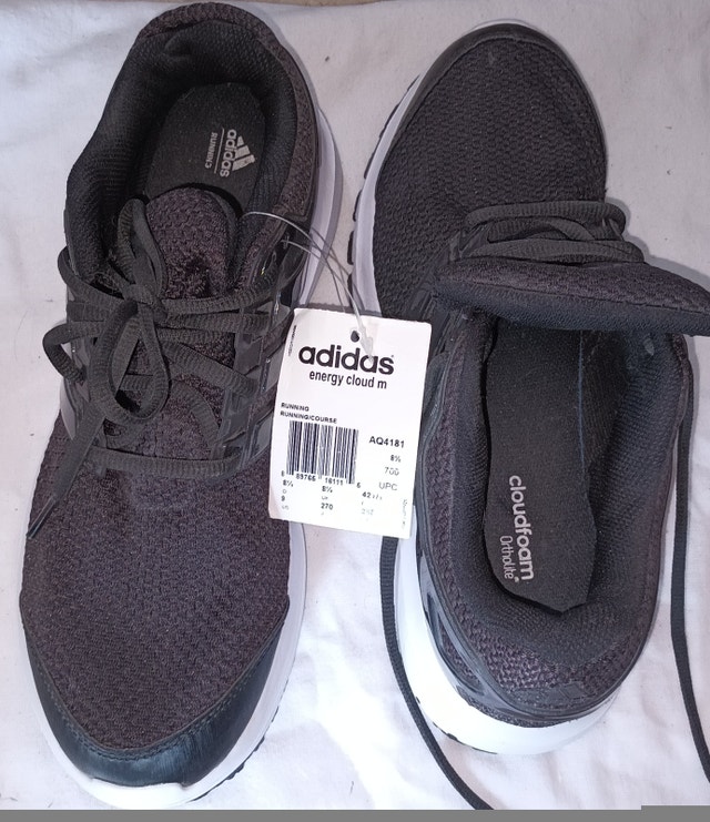 NEW Adidas Women's 8.5 Black Energy Cloud M Running Shoes - photo 2