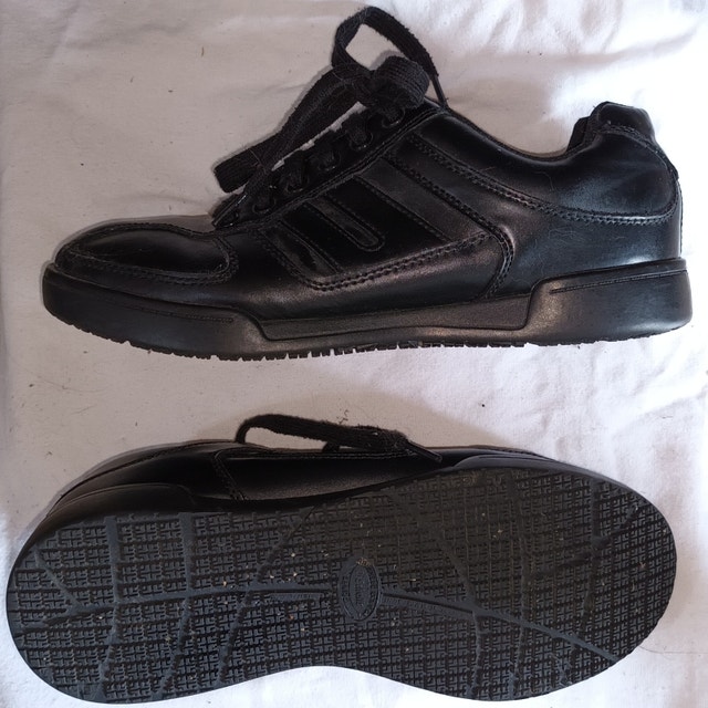 Dr. Scholl's Women's 8.5W Black Leather Bennet Career Shoes $25 - photo 3