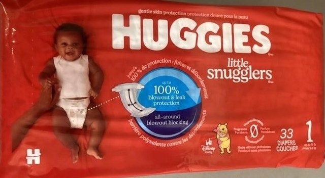 NEW Little Snugglers Baby Diapers, Size 1 (8-14 lbs), 33 Ct - photo 2