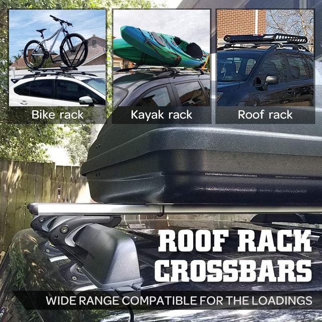 Otherya Aero Aluminum Universal 56'' Roof Rack Cross Bars - photo 4
