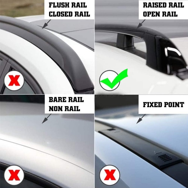 Otherya Aero Aluminum Universal 56'' Roof Rack Cross Bars - photo 5