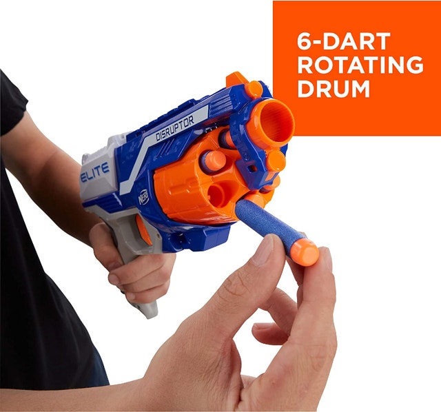 NEW NERF Disruptor Elite Blaster w/ 1000+ Darts - photo 3