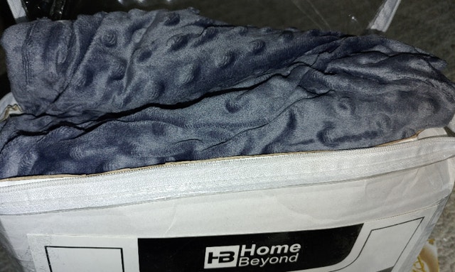 Home Beyond Grey Duvet Cover 60x80" for Weighted Blankets - photo 4