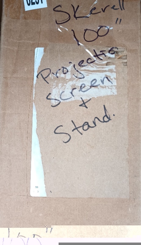 NEW SKERELL Projector Screen with Stand 100 inch - photo 4