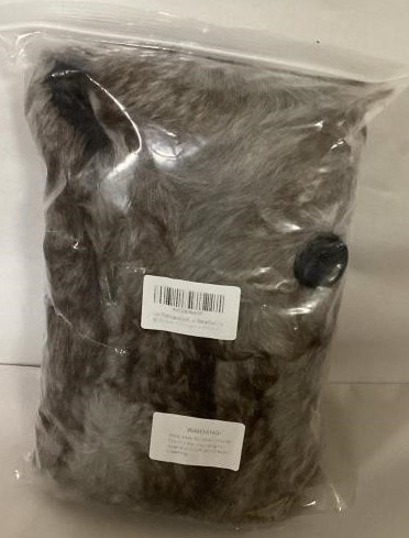 Grey Animal Hood Hat Scarf Pockets 3 in 1 - photo 4