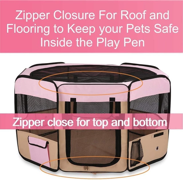 Zampa Dog Playpen XL 80x80x36" Portable Foldable Tent - photo 2