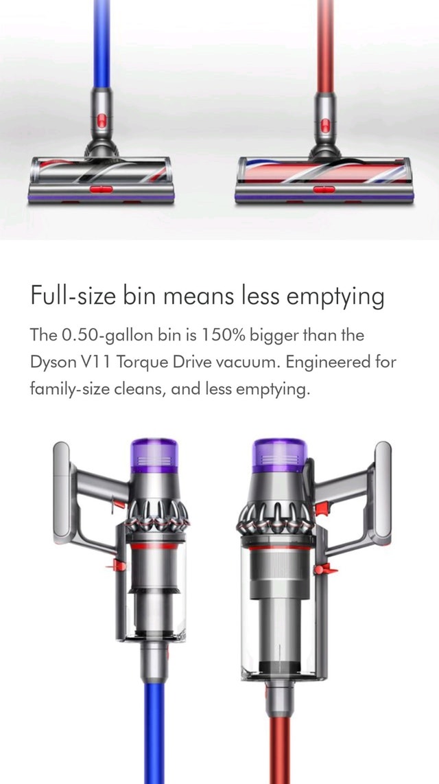 Dyson V11 OUTSIZE Cordless Vacuum, 1 YR DYSON WRRNTY - photo 2