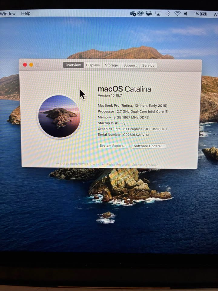 MacBook Pro intel early 2015 BROKEN (for parts or repair) w/ cha - photo 5