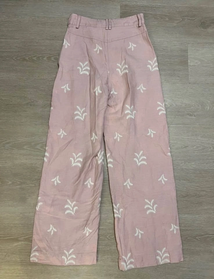 Zara Embroidered Two-Piece Set - CHLORINE STAINED - photo 3