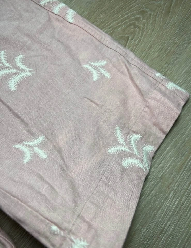 Zara Embroidered Two-Piece Set - CHLORINE STAINED - photo 5
