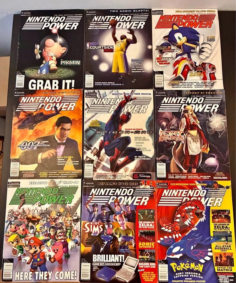Lot of 23 Nintendo Power Magazines!