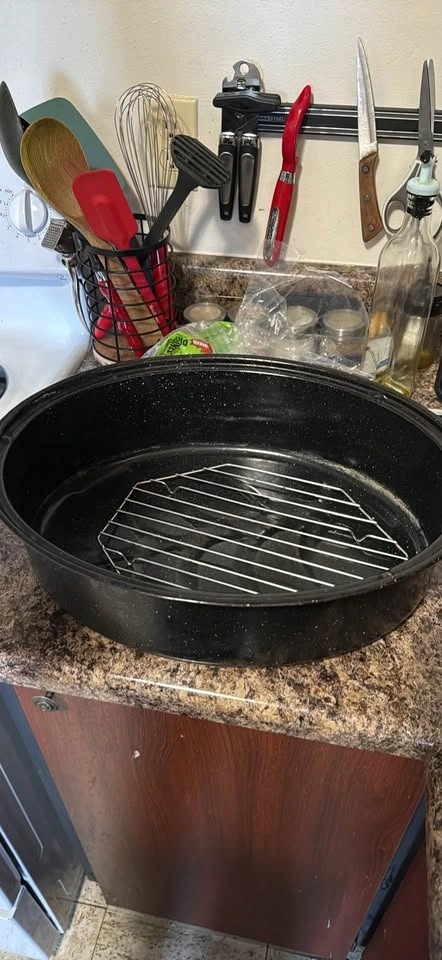 Carbon Steel Oval Roaster - photo 2