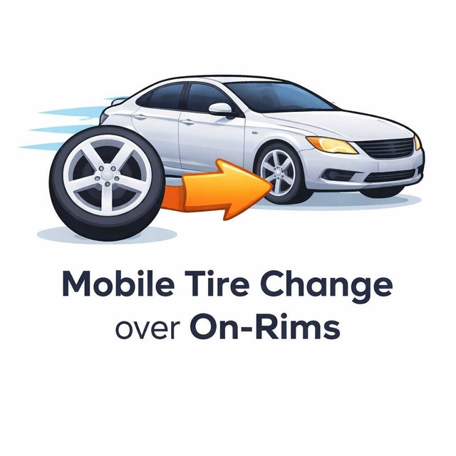 Tire change/swap/ rotate - photo 2
