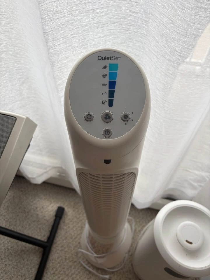 NOMA Pedestal Fan, Honeywell Tower Fan, KZF Humidifier - photo 3