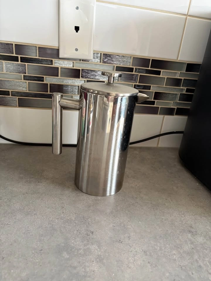 Stainless Steel French Press Coffee Maker - photo 3