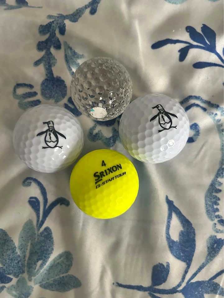 Assorted Golf Balls Srixon and Original Penguin
