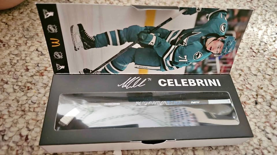 Celebrini Hockey Stick