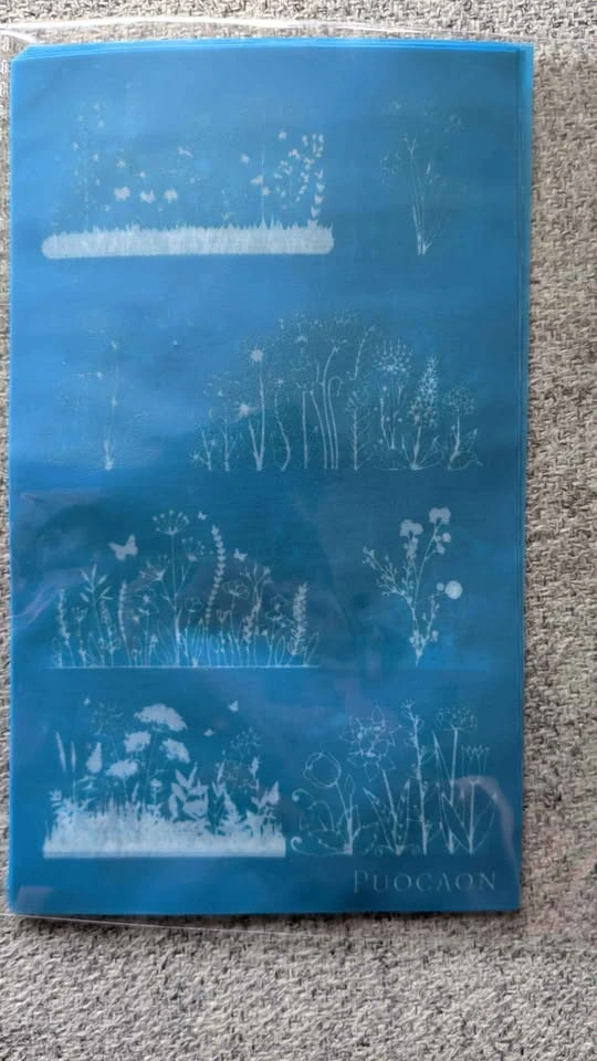 Stencils for polymer clay - photo 2