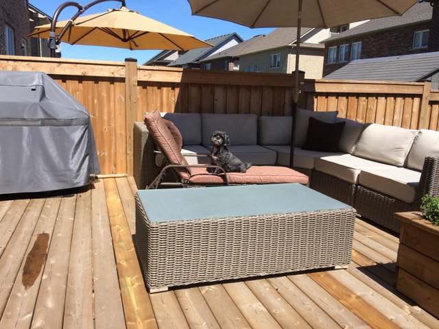 Patio sectional couch