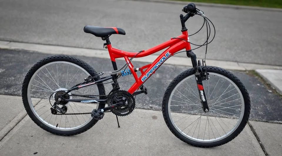 Red Youth Mountain Bike
