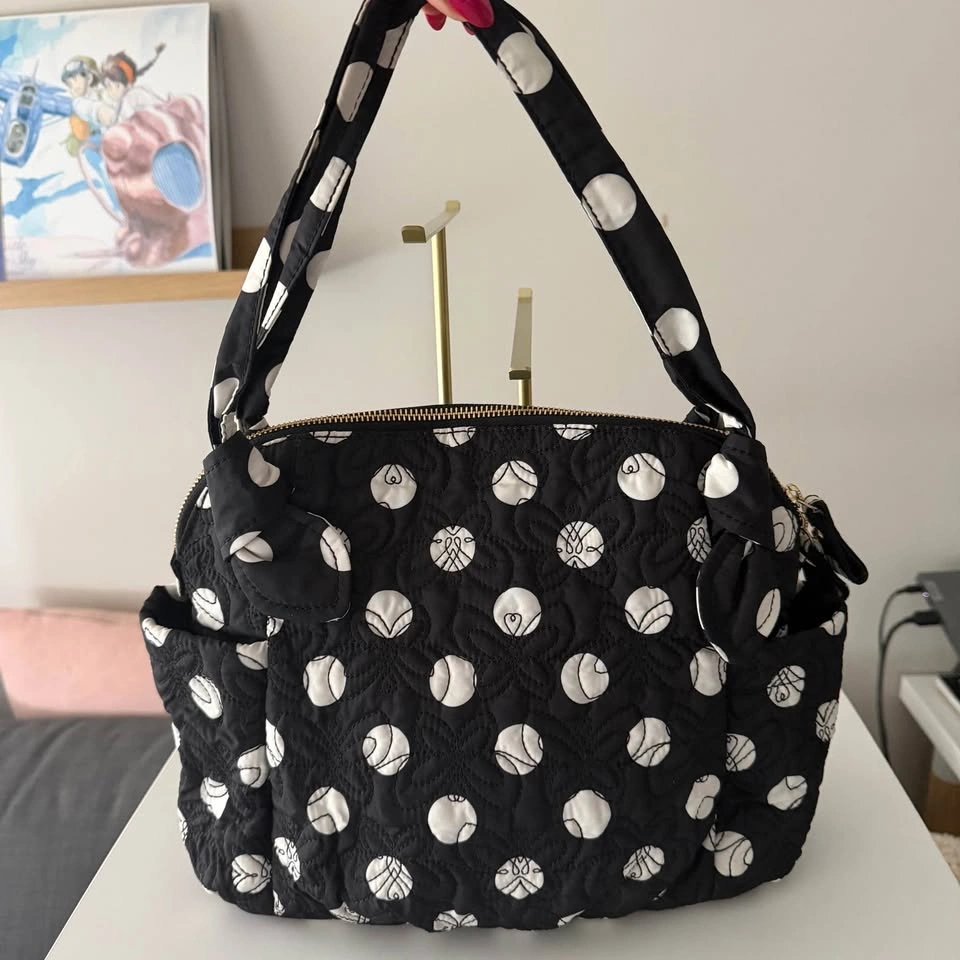 Anna Sui Vintage Polkadot Bag/Purse Like New - $100 - photo 3