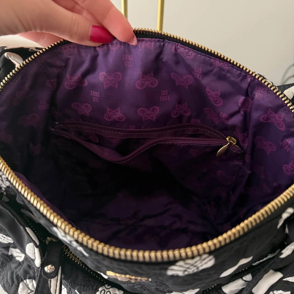 Anna Sui Vintage Polkadot Bag/Purse Like New - $100 - photo 4